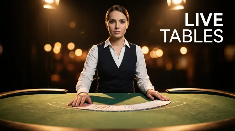 Live casino dealers and tables not on GamStop for UK players