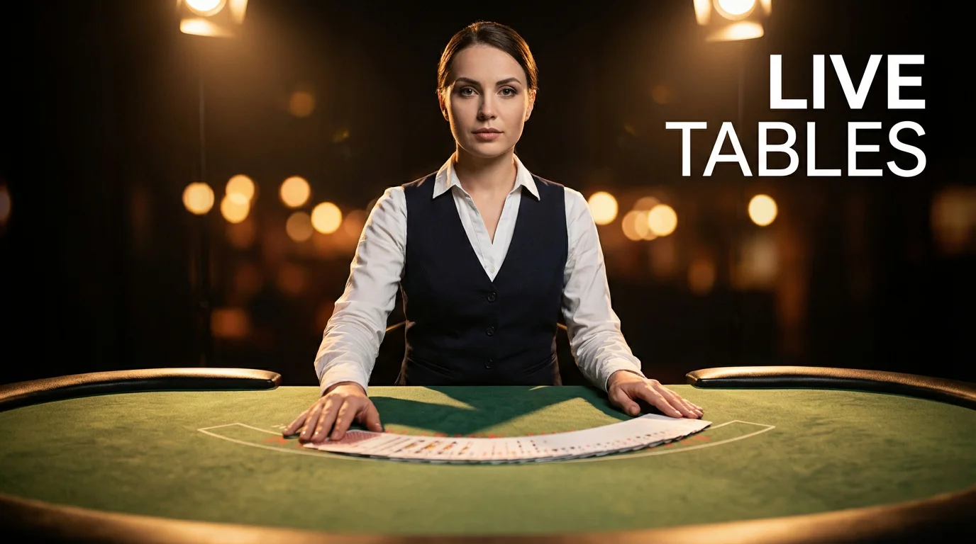 Live casino dealers and tables not on GamStop for UK players
